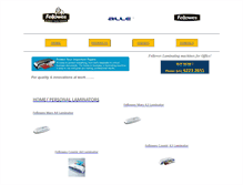 Tablet Screenshot of laminators.asia-hq.com