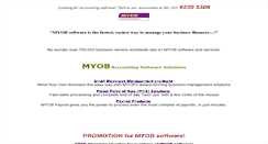 Desktop Screenshot of myob.asia-hq.com