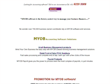 Tablet Screenshot of myob.asia-hq.com